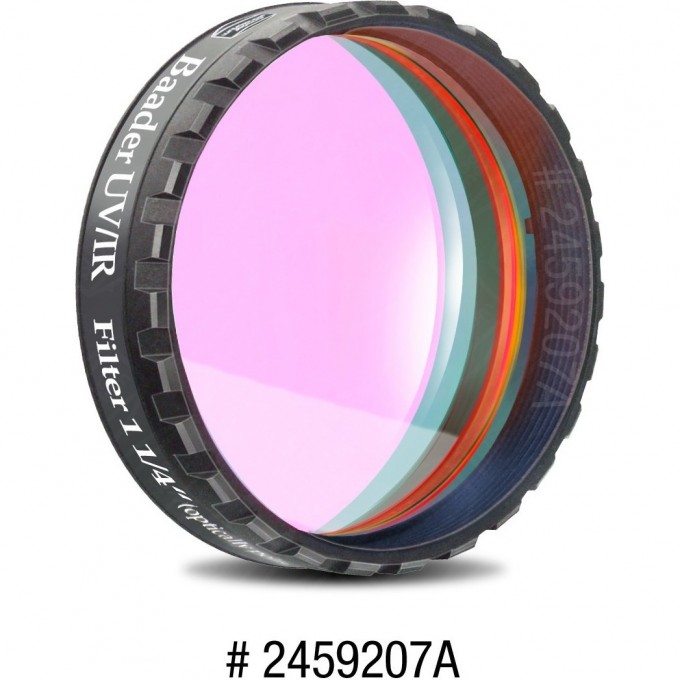 Фильтр BAADER UV/IR CUT, 1,25" 2459207A Фильтр BAADER UV/IR CUT, 1,25" 2459207A